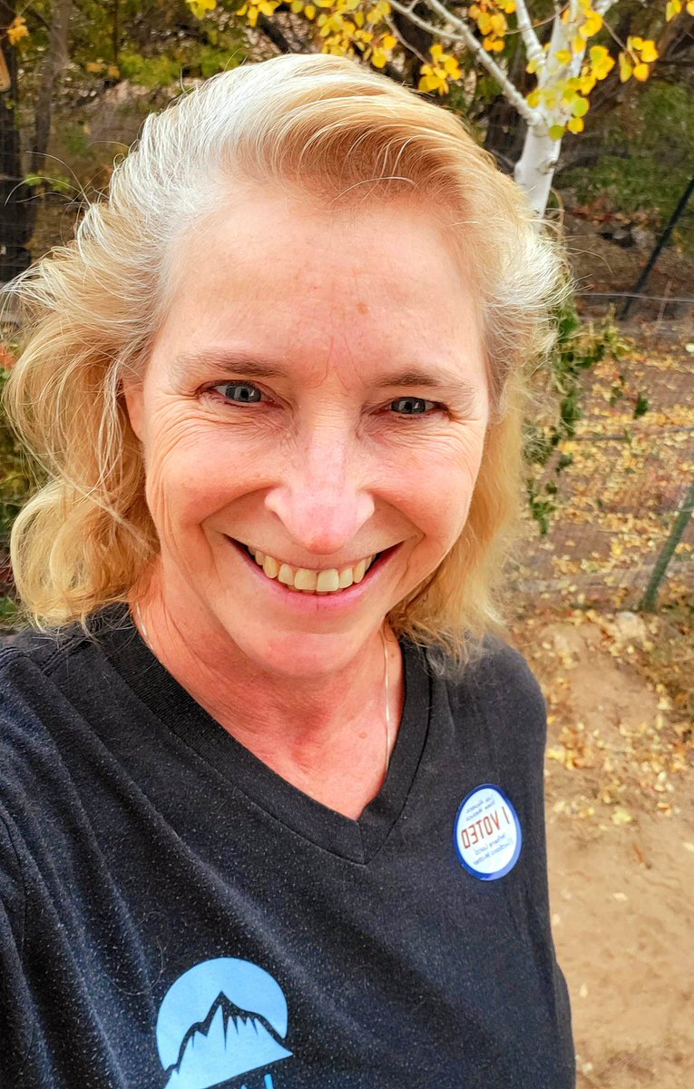We care. We fight. We show up. We VOTE.

Prioritize voting like Christine Peters, Special Education Science Teacher at Los Alamos High School! Visit a polling location TOMORROW between 7:00 AM and 7:00 PM to cast your vote in the LAPS School Board race and on the LAPS GO Bond!