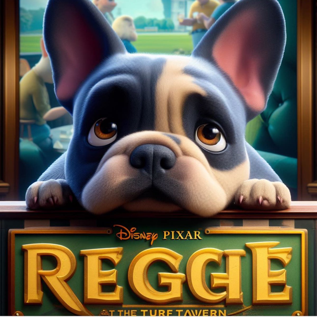 When our 7 year old daughter wishes there was a film about Reggie at the Turf Tavern 🤔🤣