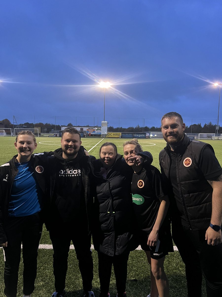 StennyWFC's tweet photo. A big thank you to today’s mascot 👏. 

Some pictures below of Elena enjoying her role with… 

1. Her big sister, our #10 Eva. 
2. The coaching staff &amp; her two favourite players Samantha &amp; Jude. 
3. Today’s POTM Kara 👏⚽️. 

Want to be a mascot on game day? Get in touch 🫶! https://t.co/pjFcRJFR4o