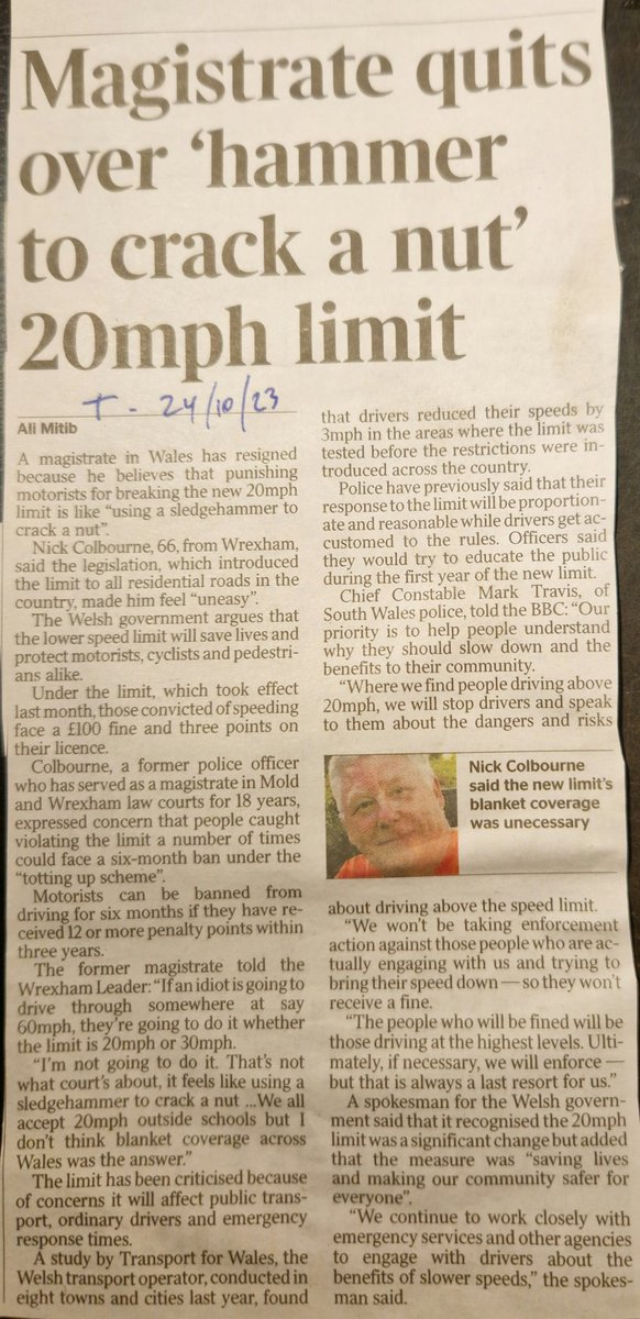 resisting20mph's tweet photo. Kudos Nick! https://t.co/ewlLN3hbMo