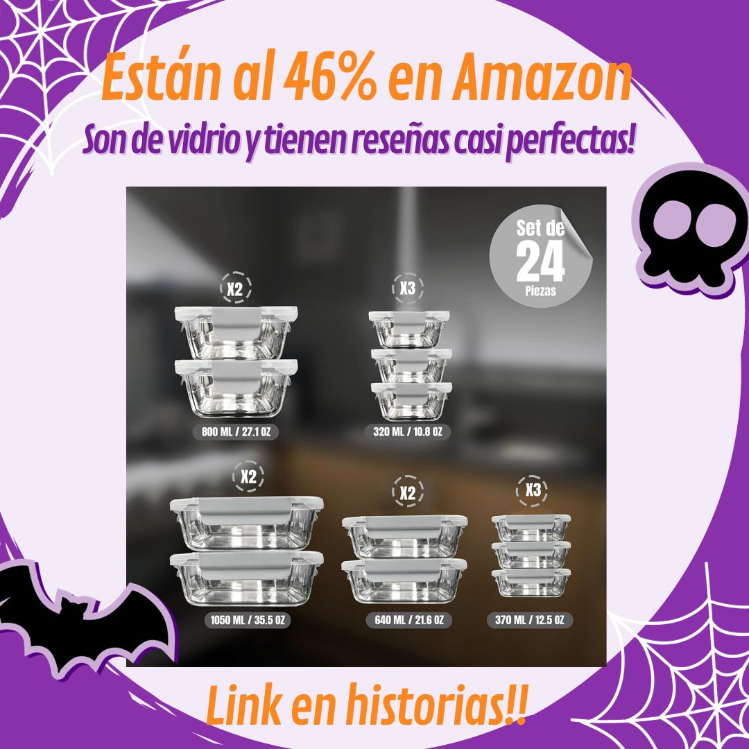 ofertonesmexa's tweet photo. Es el Set más completo y tienen casi 3 mil excelentes reseñas! asi que ya saben! 🙌 
Dejo el link: https://t.co/GUGZ8RNycG
.
.
#ofertas #tuppers https://t.co/GOvZyrJOai