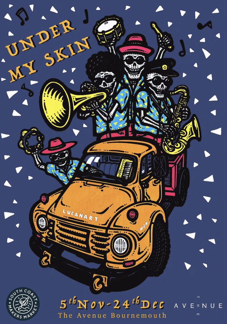 Awesome exhibition of super talented Miroslav Lucan will be shown from the 5th Nov at the 1st floor of The Avenue Bournemouth! <a href="/southcoastmakes/">southcoastmakersmarket</a> <a href="/WhatsOnInDorset/">What's On in Dorset</a> <a href="/LucanArt/">Miroslav Lucan</a> #StreetArt 🎨