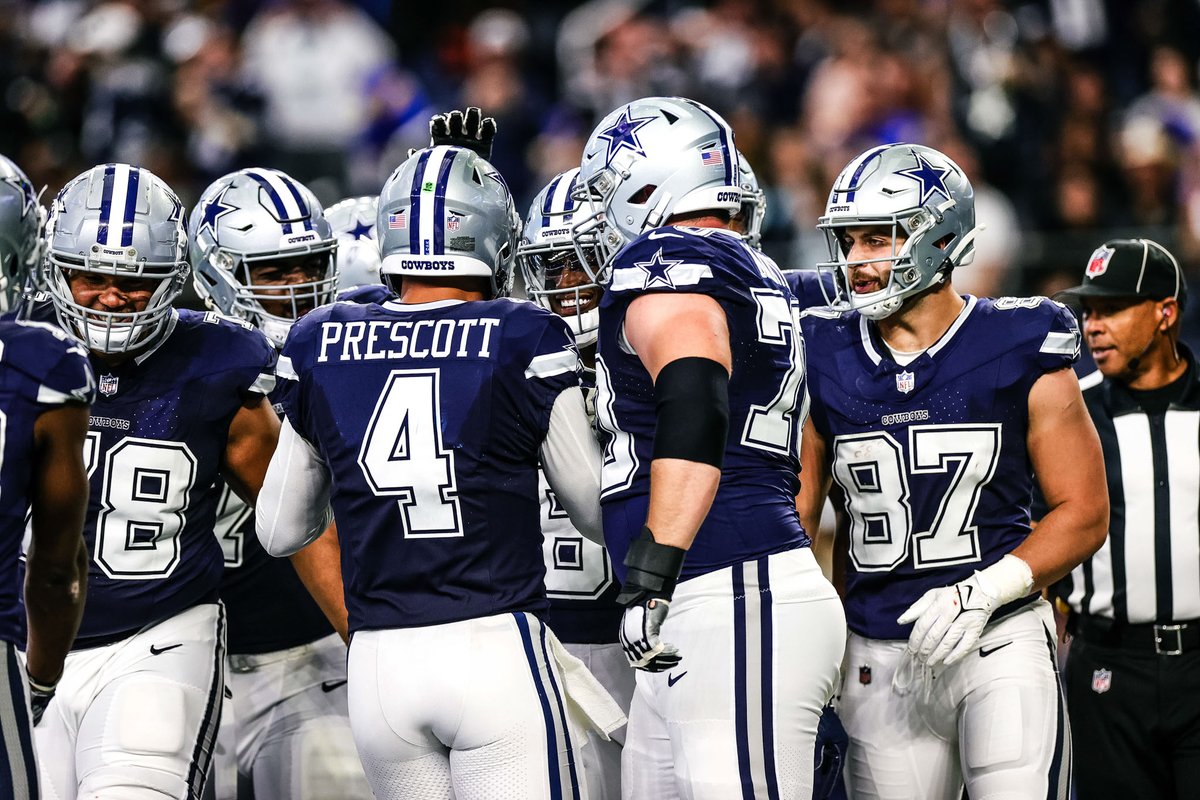 dallascowboys's tweet photo. His name is now TD Lamb. Them's the rules. 💿