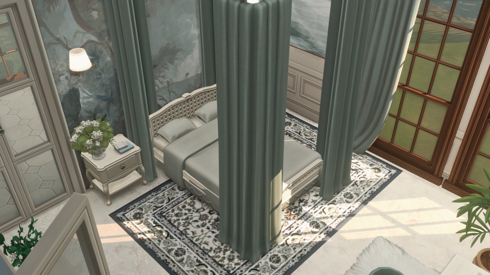 Sierra The Simmer's CC Finds — platinumluxesims: Designer Wallpaper - LV  x