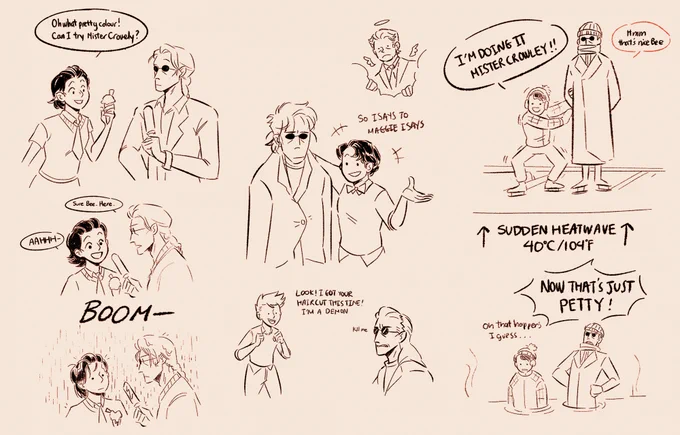They just tryin to have fun and Azira is being a bastard #GoodOmens