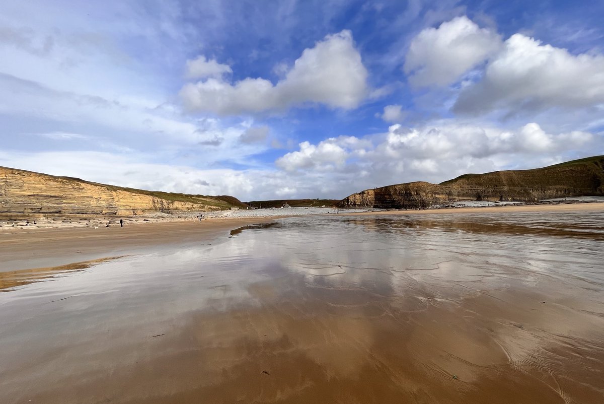 Interesting subject matter at Southerndown Beach today