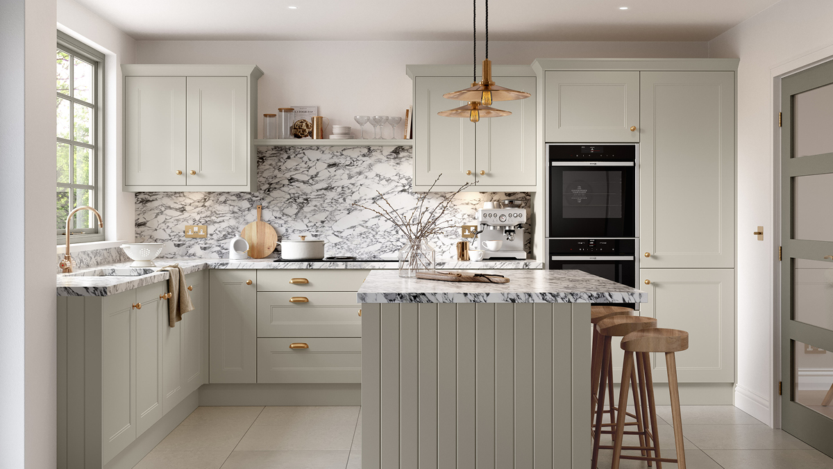 Say hello to the Bella Supermatt Taupe Grey kitchen 👋 Isn't it beautiful?