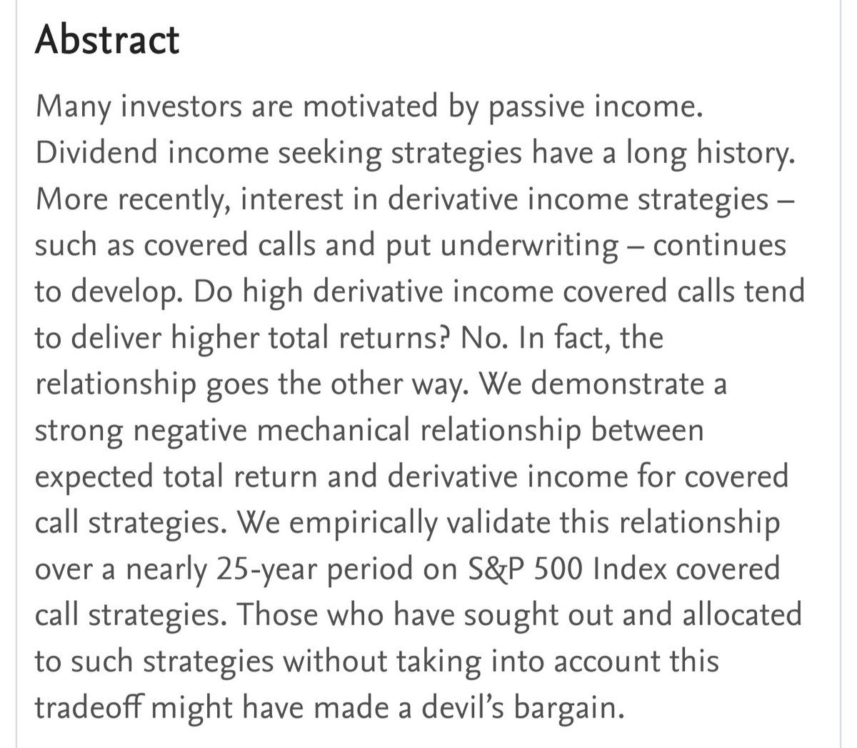 @RoniIsraelov has a gift for making option strategies simple and transparent. Anyone investing in option strategies for income should read this. papers.ssrn.com/sol3/papers.cf…