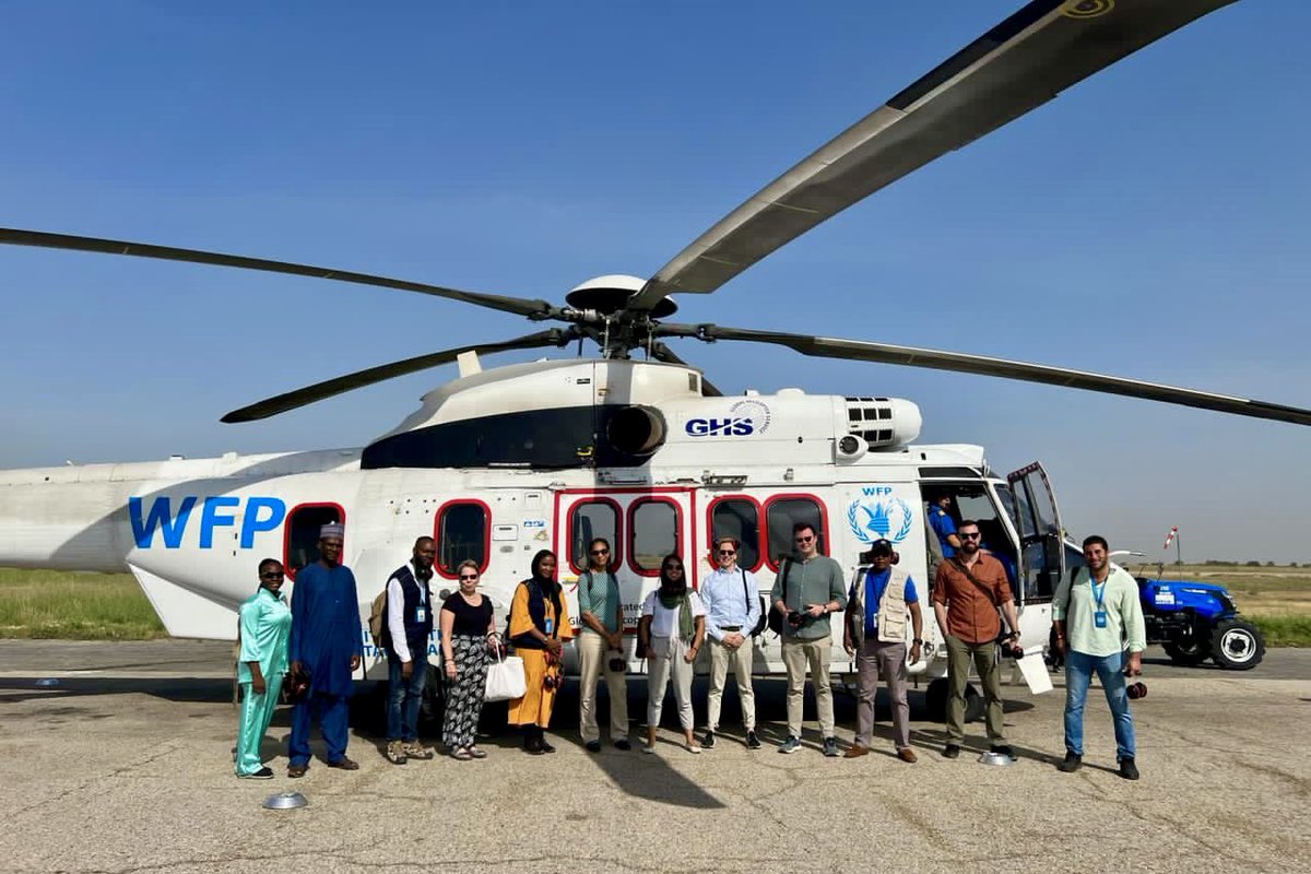 Joint donor mission to NE Nigeria, where millions, mainly women and children, continue to be affected by protracted armed conflict. A lot to process after eyes-opening yet emotionally heavy three days. 🕊️🇳🇬 
<a href="/WFP/">World Food Programme</a> <a href="/Finland_Nigeria/">Finland in Nigeria</a> 

#fieldmission #HumanitarianAid #nigeria
