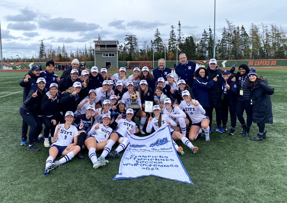 Introducing your 2023 women’s soccer <a href="/AUS_SUA/">Atlantic University Sport</a> CHAMPIONS!!! #goxgo