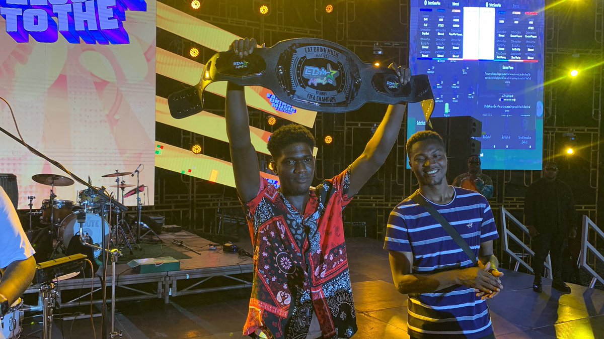 GhanaeSports's tweet photo. Congratulations Parker🙏 New champion @eatdrinkmusicgh  FC24 Tournament. @angeltownbaby @ghanaeSports. #NationalFederation @Gh_NSA  @GhanaOlympic @moysgovgh @ghanatourismGTA @ghanafaofficial @case_africa 
#Ghanaesports  #ghanaesports #FC24Ghana @Citi973 @PlayingOnYFM @asaaseradio995 @mx24gh @3musicAwards @GuideRadio915 @official4SYTETV