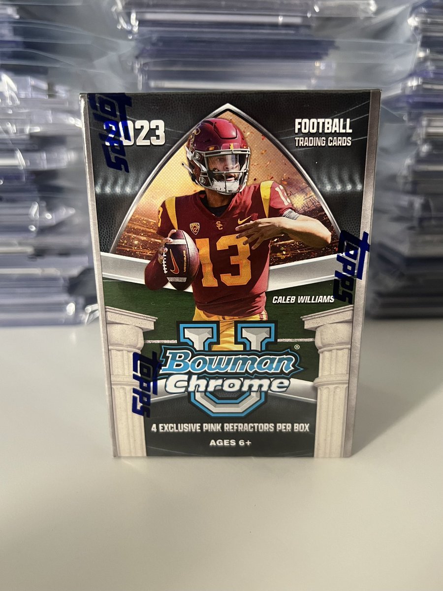 No Holds Cards (Ari) (@noholdscards) on Twitter photo 🚨🚨 GIVEAWAY 🚨🚨
Let’s give away this Bowman U Blaster! 👀👀
To enter:
• Retweet this post
• Follow <a href="/NoHoldsCards/">No Holds Cards (Ari)</a>
That’s it! Winner announced next week 🔥
Good luck 🤝 🚨🚨 GIVEAWAY 🚨🚨
Let’s give away this Bowman U Blaster! 👀👀
To enter:
• Retweet this post
• Follow <a href="/NoHoldsCards/">No Holds Cards (Ari)</a>
That’s it! Winner announced next week 🔥
Good luck 🤝