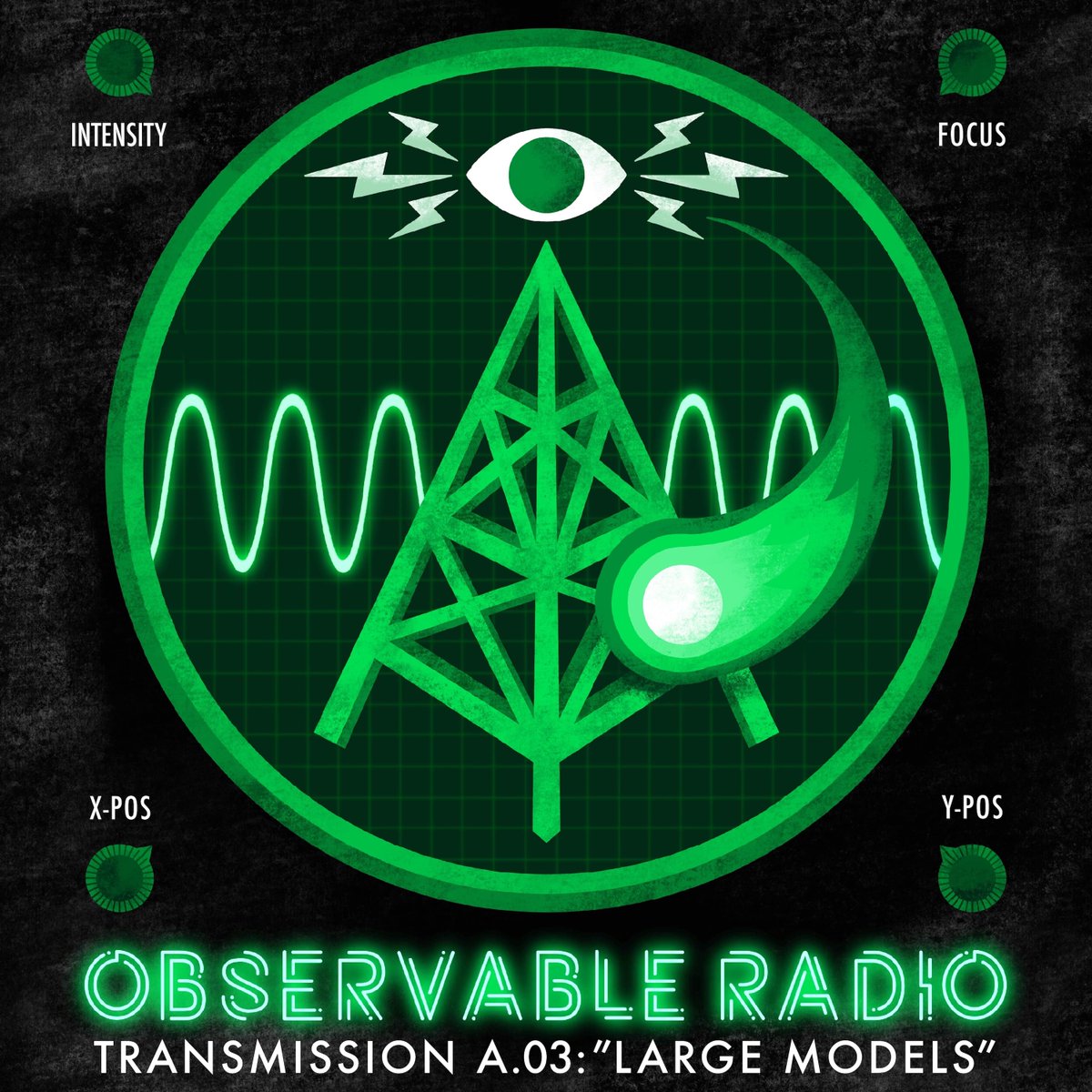 It’s #AudioDramaSunday, and we are a new found footage anthology of retro sci-fi and analog horror.

Two episodes out:

Transmission A.01: “A Night Indoors”
Transmission A.02: “Cattle Drive”

Next episode on Halloween!

Transmission A.03: “Large Models”

observableradio.com