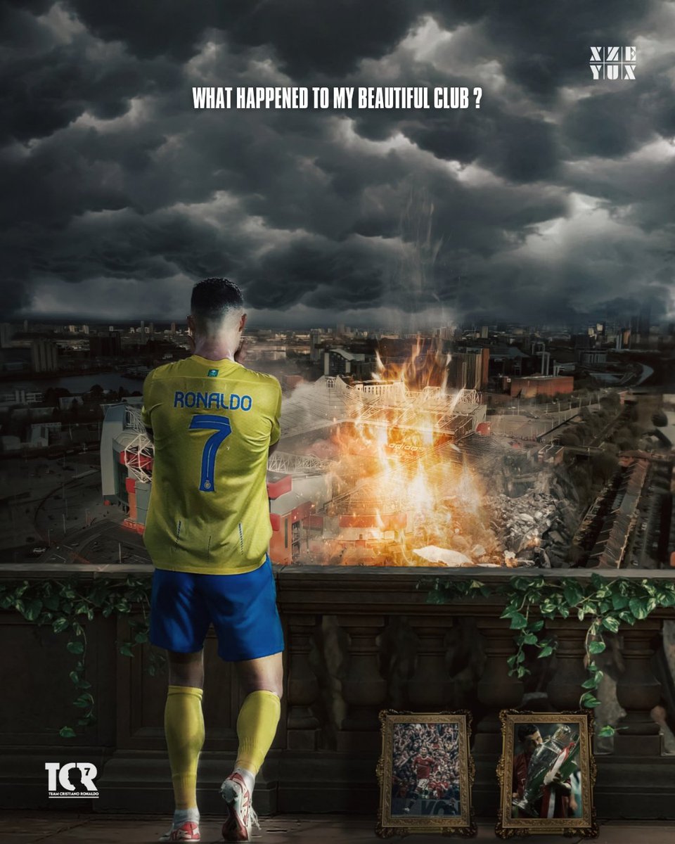 TeamCRonaldo's tweet image. Cristiano Ronaldo watching Erik ten Hag destroying Manchester United... 

He said this before leaving the club last year:

“As Picasso said, you have to destroy it to rebuild it and if they start with me, for me, it’s not a problem."

An unsung hero. ❤️