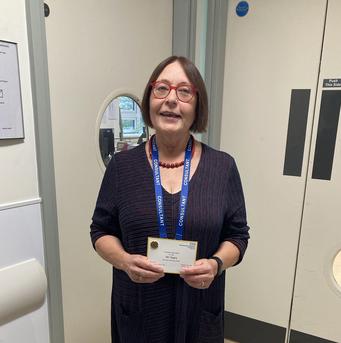 PHU_NHS's tweet photo. This #LongServiceSunday we're celebrating Tanya Cranfield who has recently marked 40 years working for the NHS.
Tanya works in our Haematology department and is dedicated to achieve the best for her patients.
Congratulations Tanya!
#ProudToBePHU https://t.co/yxhB9QScd2