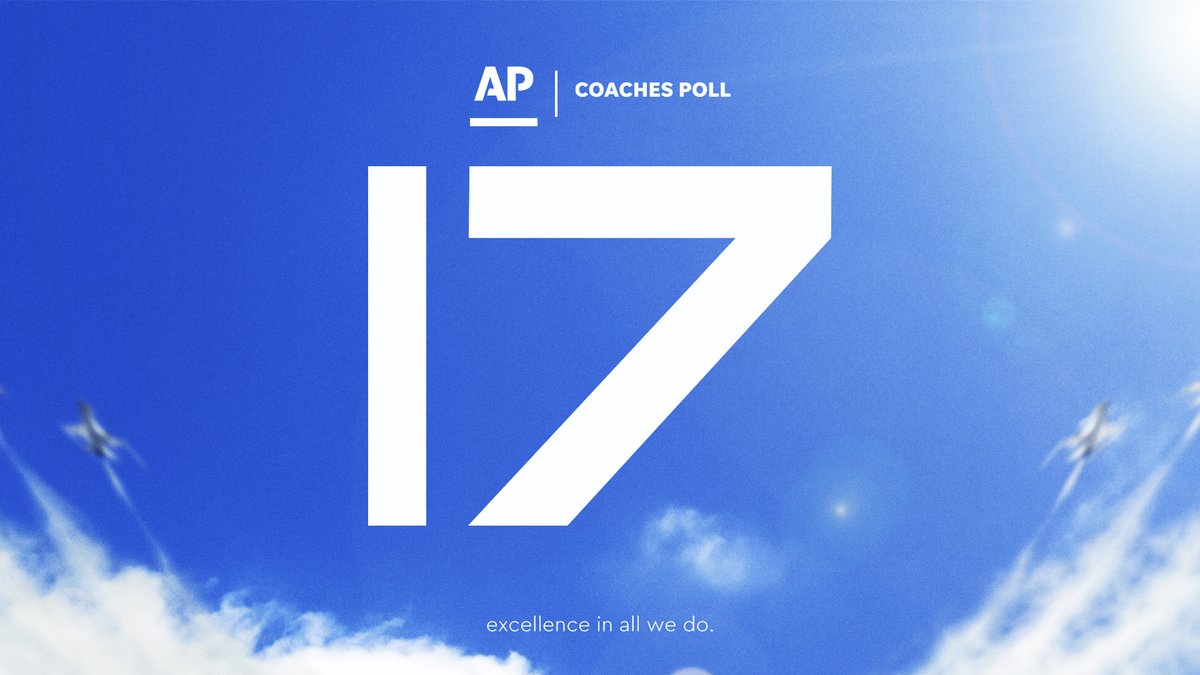 AF_Football's tweet photo. Air Force ranked 17th in both polls this week

https://t.co/1HgM43Hx6b https://t.co/HaQFzO59IN