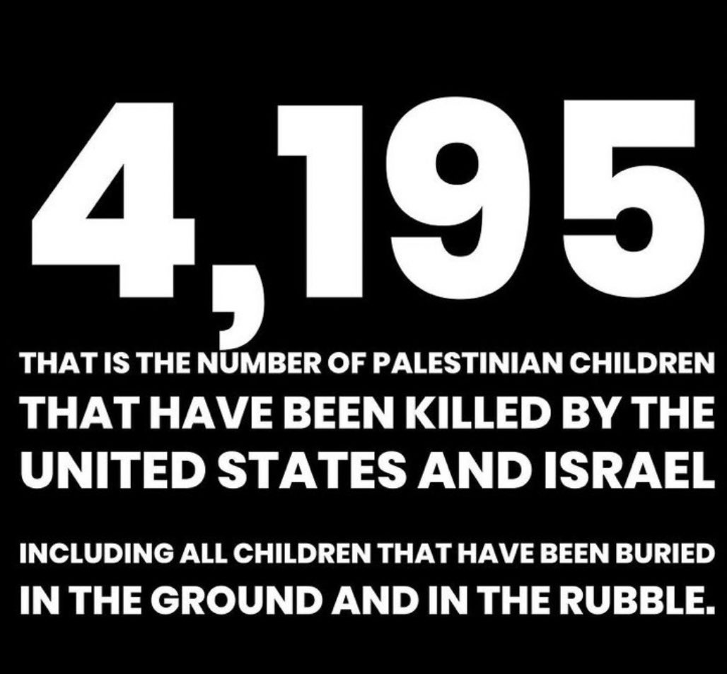 Blood in on their hands. Innocent children did nothing to deserve this.