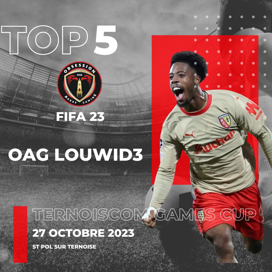 🏆TERNOIS'COM GAMES CUP
🖥️FIFA 23

Après un début de compétition très a l'aise de nos joueurs, c'est en phase finale que nos joueurs butent sur un participant !

GG à nos joueurs FIFA 👏
<a href="/elvanou62/">vanou</a>
<a href="/oag_zrx/">OAG ZaryX</a>
<a href="/OAG_Disco/">Valentin |Disco| Tiquet 🌑</a>
<a href="/Desormovich/">Don J</a>