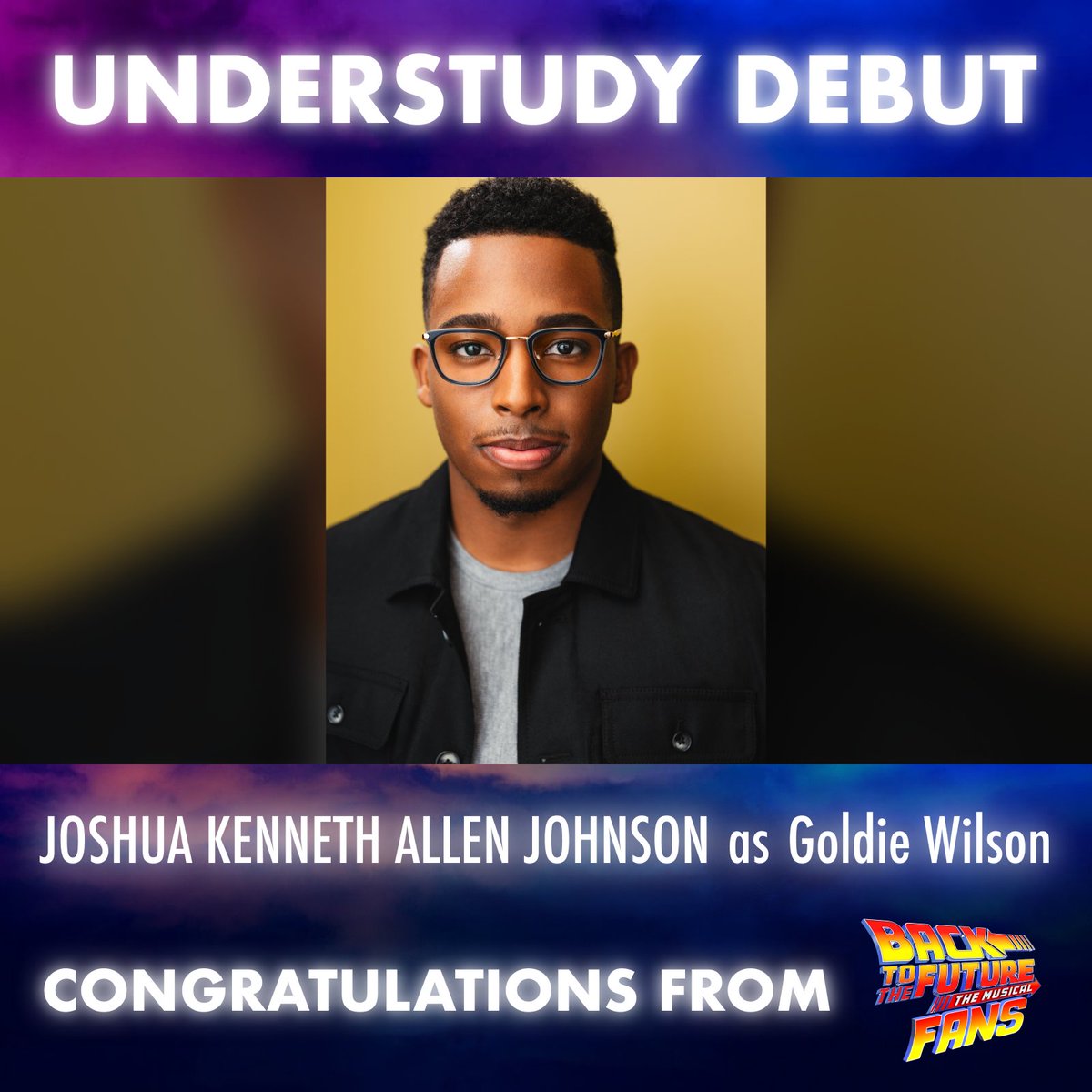 Mayor…?! We like the sound of THAT! 🧹

And another HEAVY debut today with Joshua Kenneth Allen Johnson covering the roles of #GoldieWilson and #MarvinBerry in @BTTFBway at the Winter Garden Theatre this afternoon 🤯

Huge congratulations and the biggest break a leg, Joshua!