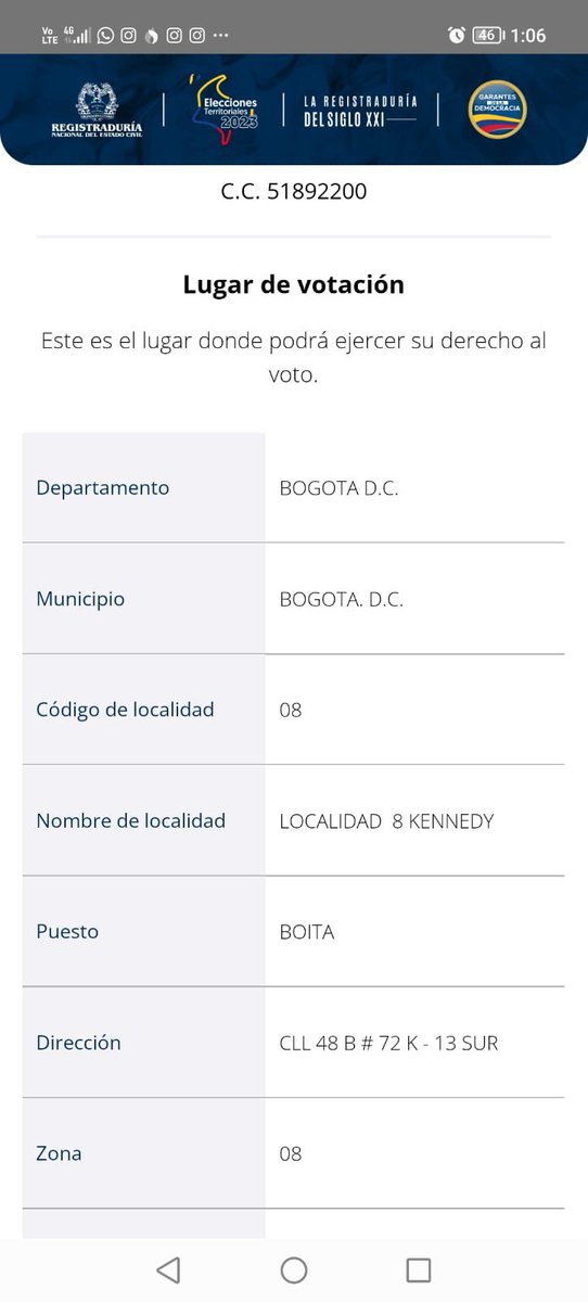 omarrosero's tweet photo. Fraude electoral ya detectado en Mosquera en el puesto de votación del Colegio Roberto Velandia personas de Bogota votando en Mosquera es urgente la presencia de los entes de control @PGN_COL @Registraduria @lafm @gusgomez1701 @Citytv @CaracolRadio @NoticiasCaracol @rcnradio https://t.co/4wYVZDxWR0