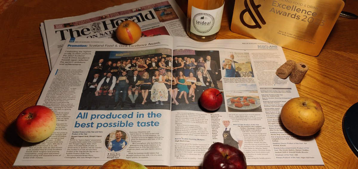 the wee Scottish cider company tweet media