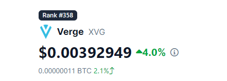 MissMRSmith's tweet photo. Thank you $XVG https://t.co/r4NHRi8bLb https://t.co/MSU2dk7xNy