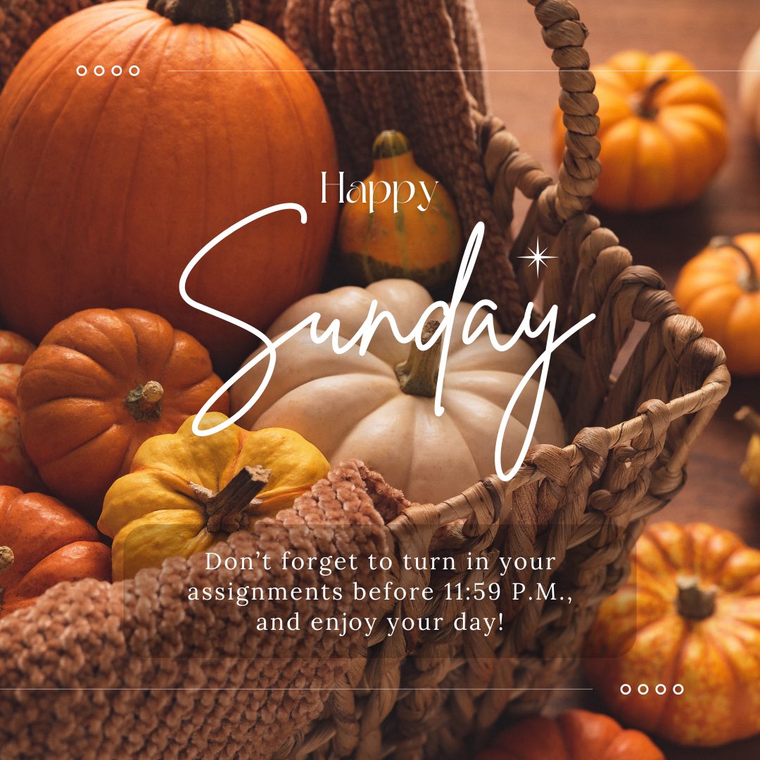 FBLACollECCC's tweet photo. Happy Sunday! https://t.co/ASwlS6v7du