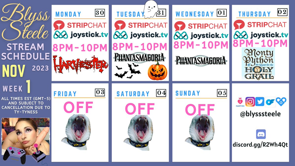 BlyssSteele's tweet photo. 🚨ANNOUNCEMENT:🚨
After much thought, for the sake of my mental health and other reasons, I've decided to take a semi-hiatus from streaming for the next 2.5 months.
I will still stream, but it will be less often, and shorter streams, and subject to cancellation if I am too
1/3 https://t.co/Aeft8RG6BH