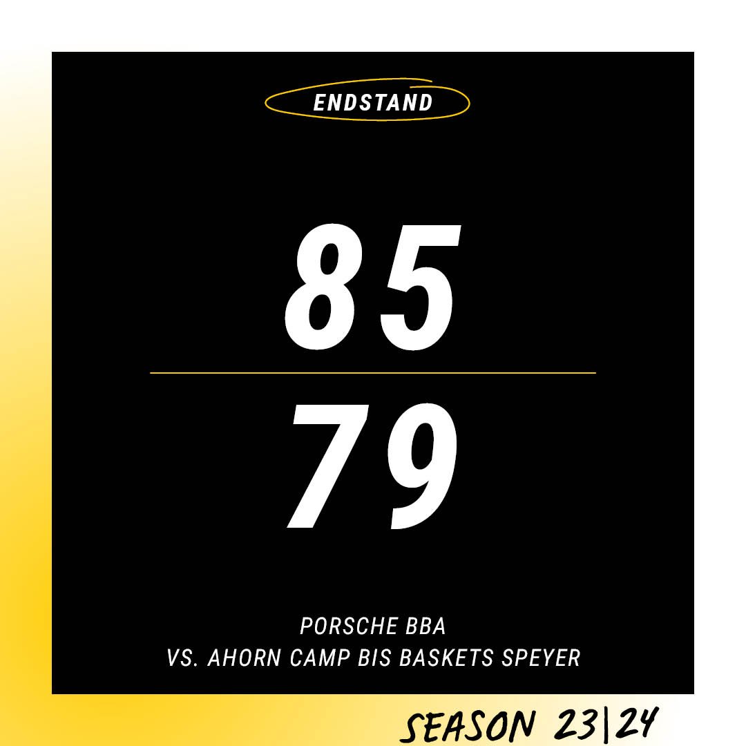 Porsche Basketball-Akademie (@bba_ludwigsburg) on Twitter photo 𝗦𝗽𝗶𝘁𝘇𝗲𝗻𝗿𝗲𝗶𝘁𝗲𝗿, 𝗦𝗽𝗶𝘁𝘇𝗲𝗻𝗿𝗲𝗶𝘁𝗲𝗿, 𝗵𝗲𝘆, 𝗵𝗲𝘆! 6⃣✅
Der Lauf geht weiter! Wir zwingen #Speyer in die Knie und feiern den fünften Sieg im sechsten #ProB-Spiel. Der Sprung an die Tabellenspitze wird garniert vom Career High von <a href="/Luca_Stubel/">Luca Maximilian Stübel</a> (22 Punkte). 𝗦𝗽𝗶𝘁𝘇𝗲𝗻𝗿𝗲𝗶𝘁𝗲𝗿, 𝗦𝗽𝗶𝘁𝘇𝗲𝗻𝗿𝗲𝗶𝘁𝗲𝗿, 𝗵𝗲𝘆, 𝗵𝗲𝘆! 6⃣✅
Der Lauf geht weiter! Wir zwingen #Speyer in die Knie und feiern den fünften Sieg im sechsten #ProB-Spiel. Der Sprung an die Tabellenspitze wird garniert vom Career High von <a href="/Luca_Stubel/">Luca Maximilian Stübel</a> (22 Punkte).