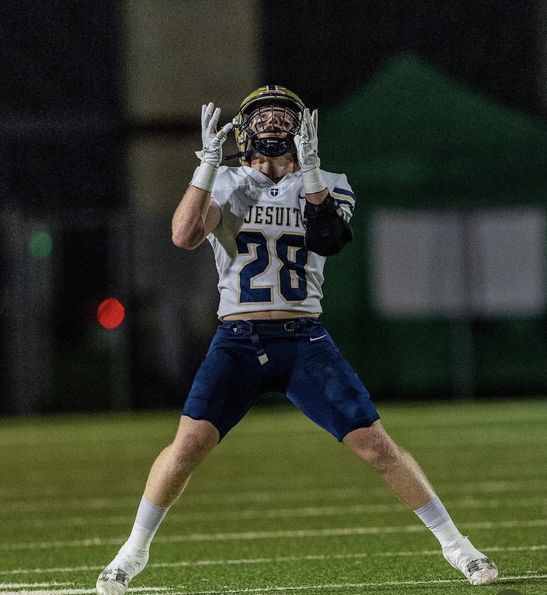 Flash5970's tweet photo. After an elbow dislocation that could have ended the season in game five TBird was back on the field returning kicks and making tackles! JCP secured a playoff spot this week. https://t.co/GPu0ghyBR7