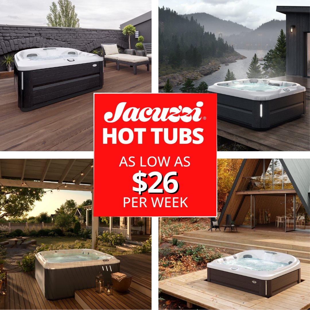 Check out our amazing Red Tag Sale! Our passionate group of backyard leisure specialists is dedicated to improving your wellbeing through the ideal fusion of leisure, entertainment, and relaxation. 
bit.ly/3JHHHeT
