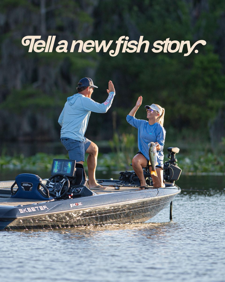 Garmin's tweet photo. It’s more than a hobby.
It’s your favorite pastime.

Now you have a tool for the future.

Tell a new fish story with #ECHOMAP Ultra 2. https://t.co/tmmWc1x8BI https://t.co/wP5sT4kNMR