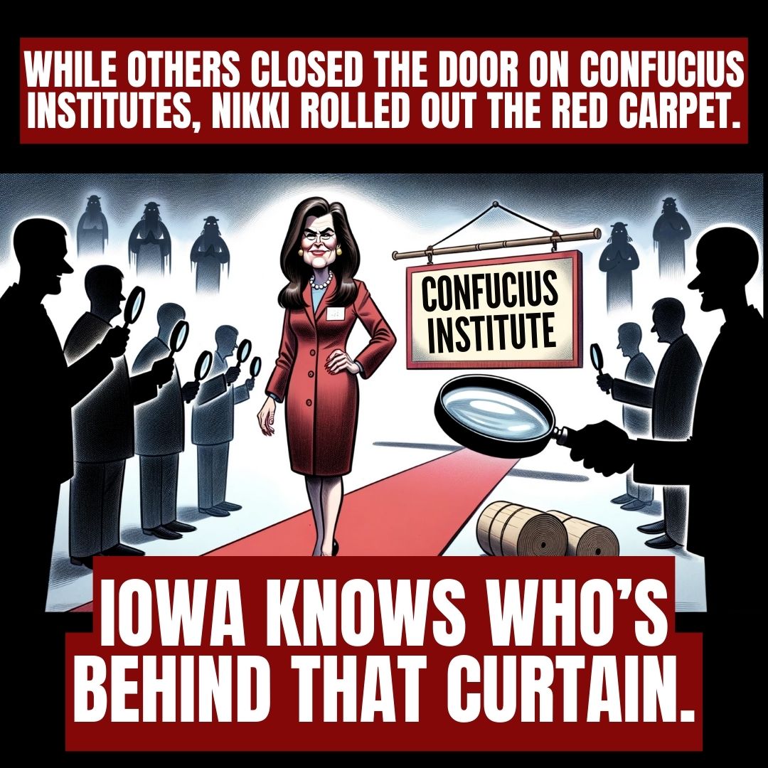 factsonnikki's tweet photo. #IowaKnows #IowaSeesThrough https://t.co/hNBLZ3qGTC