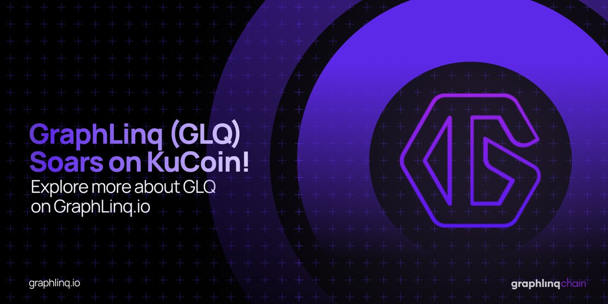 $GLQ soared to a spot on <a href="/kucoincom/">KuCoin</a>  top gainer board today! 🚀 Wondering about the buzz? Dive into this thread 🧵 to explore the magic behind GraphLinq (GLQ) tokens and their ecosystem! 💡
