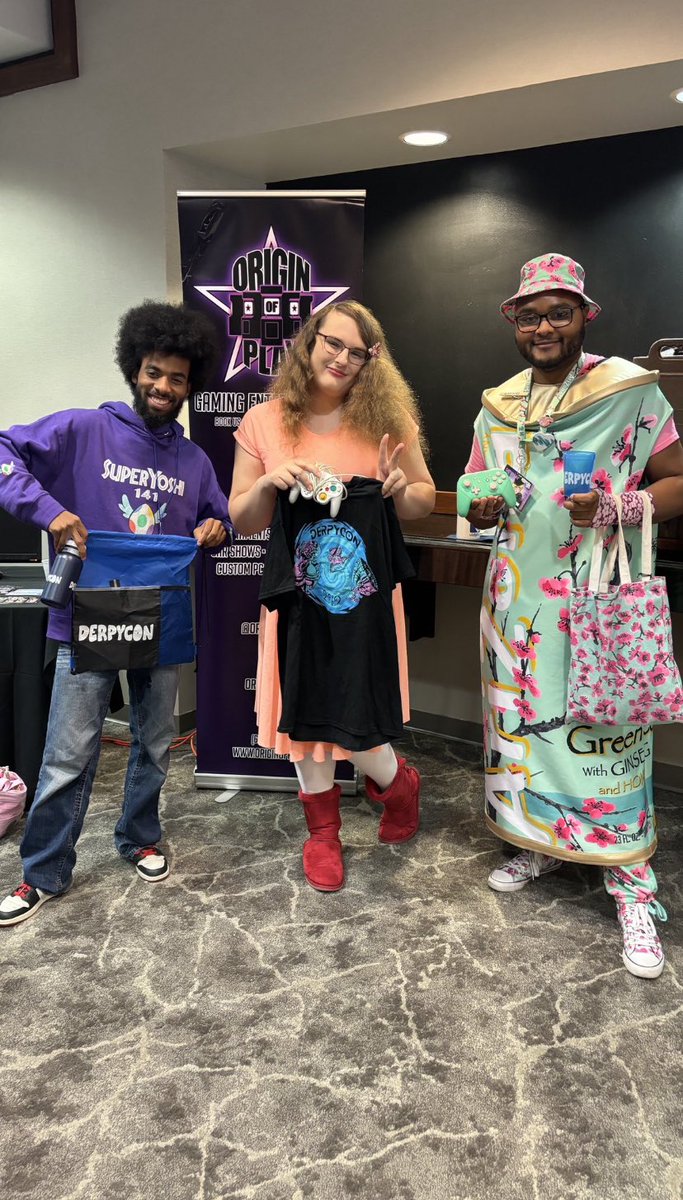 Gosh I had so much fun at the smash ultimate tournament at <a href="/DerpyCon/">DerpyCon</a> yesterday! >.< I finally got my first ever tournament win as Robin YAY! :D GGs to everyone who played! Oh and thank you so much for running such an amazing tournament <a href="/aVideoGameCon/">A Video Game Con NJ</a> You are all such gr8 ppl! ^-^