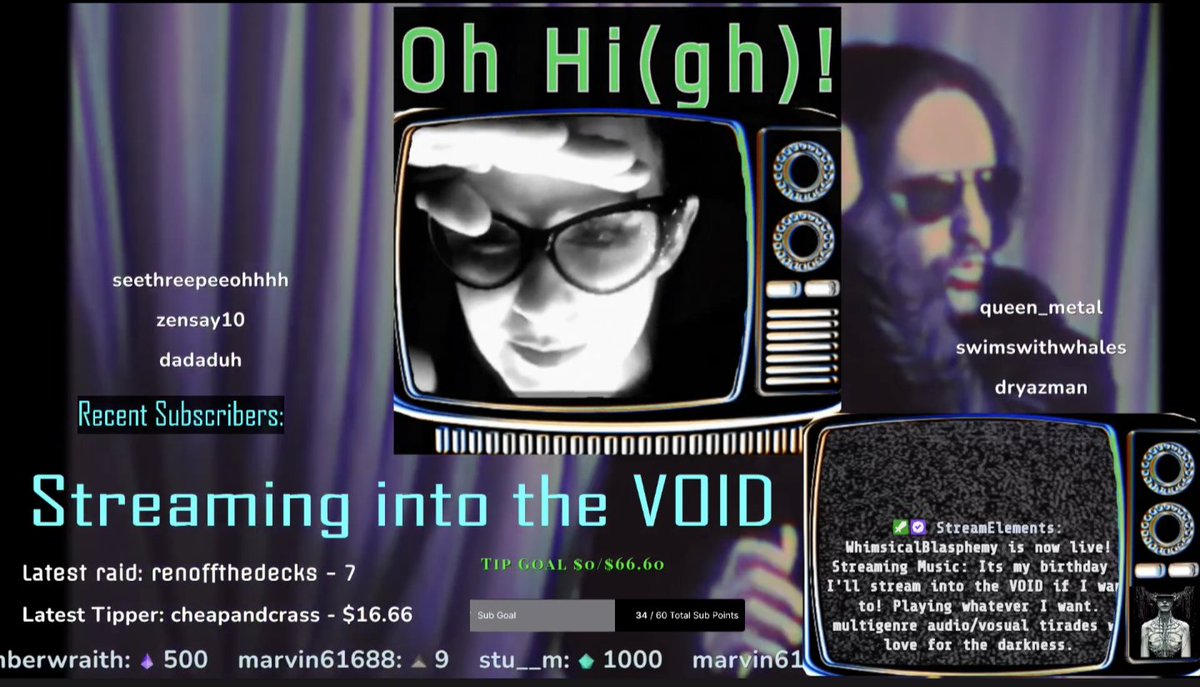 whimsicalbshow's tweet photo. LIVE NOW because ... It's my birthday and I'll STREAM INTO THE VOID if I want to! π€π₯ https://t.co/iErYHiRrZN πΆπ»
#twitchtv #livenow #multigenredj #mybirthday https://t.co/KFjvb7psAH