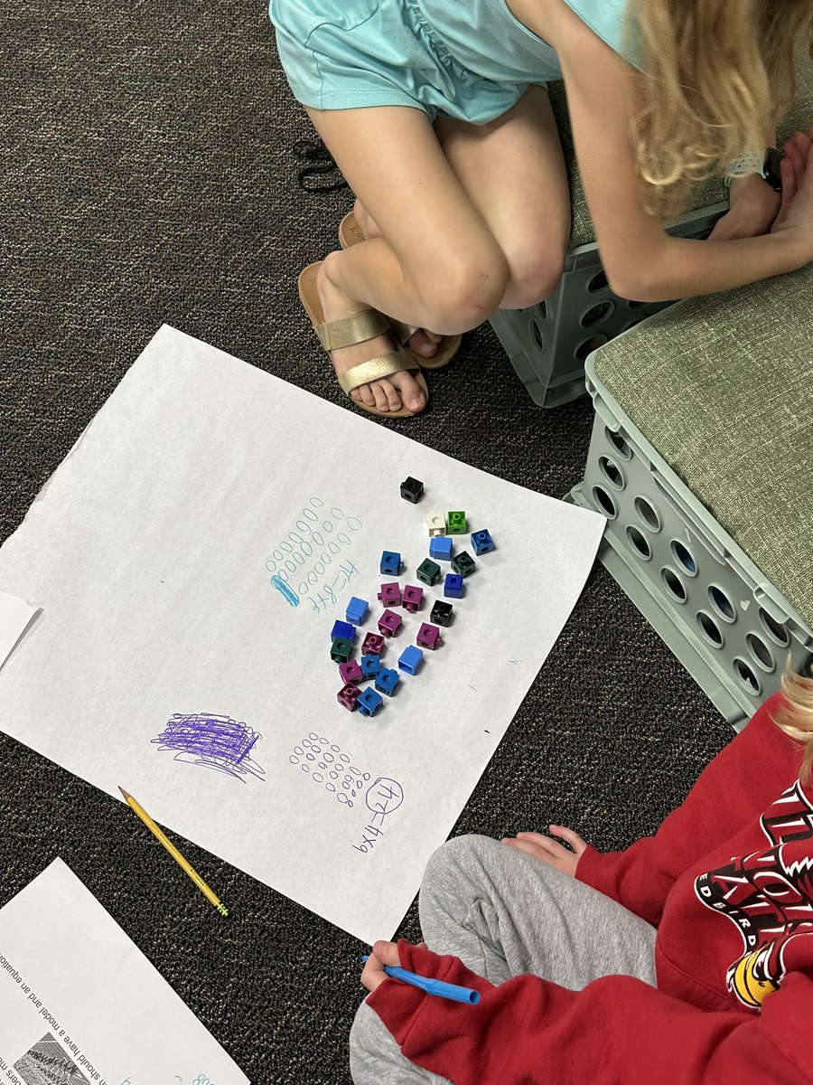 Working on a Math In Action Task! #elevate203 <a href="/AlishaSmith1230/">Alisha R Smith</a>