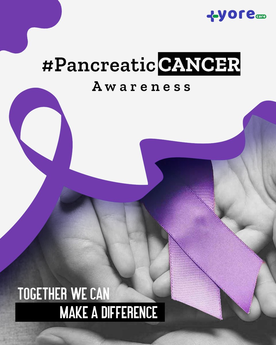 yorecare's tweet photo. Pancreatic cancer is one of the most challenging forms of cancer, often diagnosed at advanced stages. Early detection and increased awareness are vital in the fight against this silent killer. 💜 #PancreaticCancerAwareness #KnowTheFacts https://t.co/FBWp28zNQ5