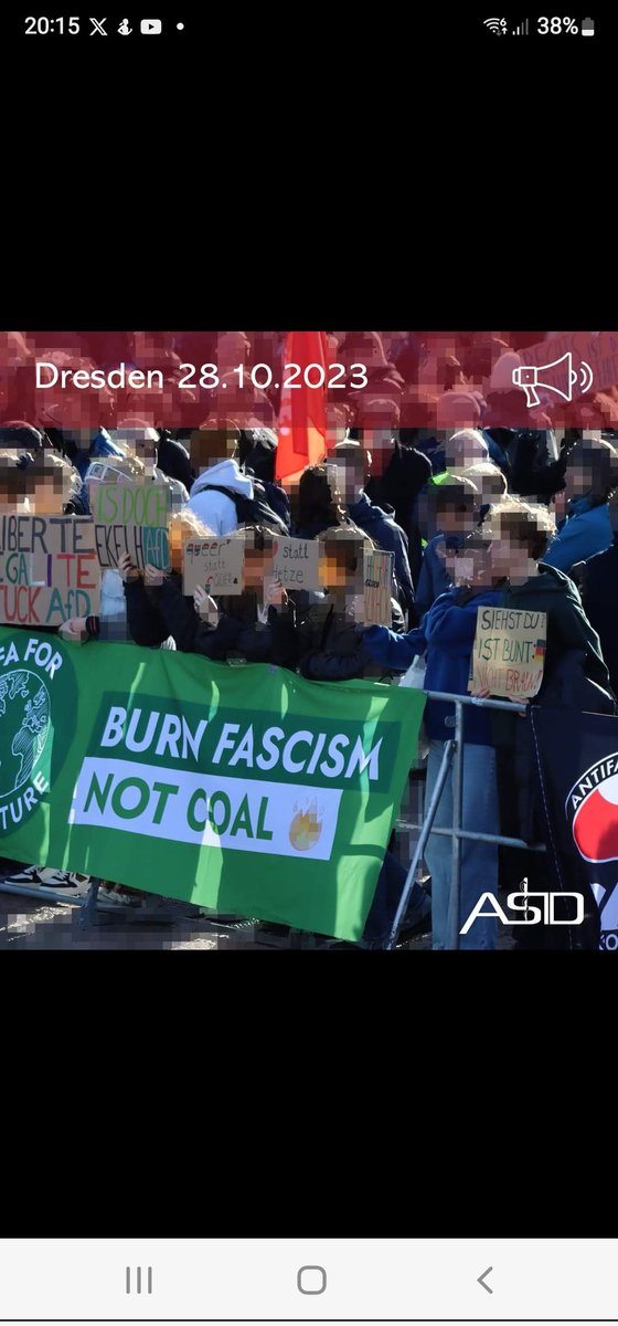 AntifazelleA's tweet photo. #dd2810 #Demosani #Dresden #Sachsen #Deutschland https://t.co/Ku3eusdVOh