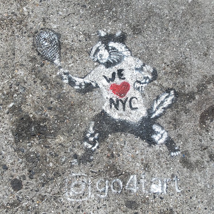 Midtown Sidewalk Art