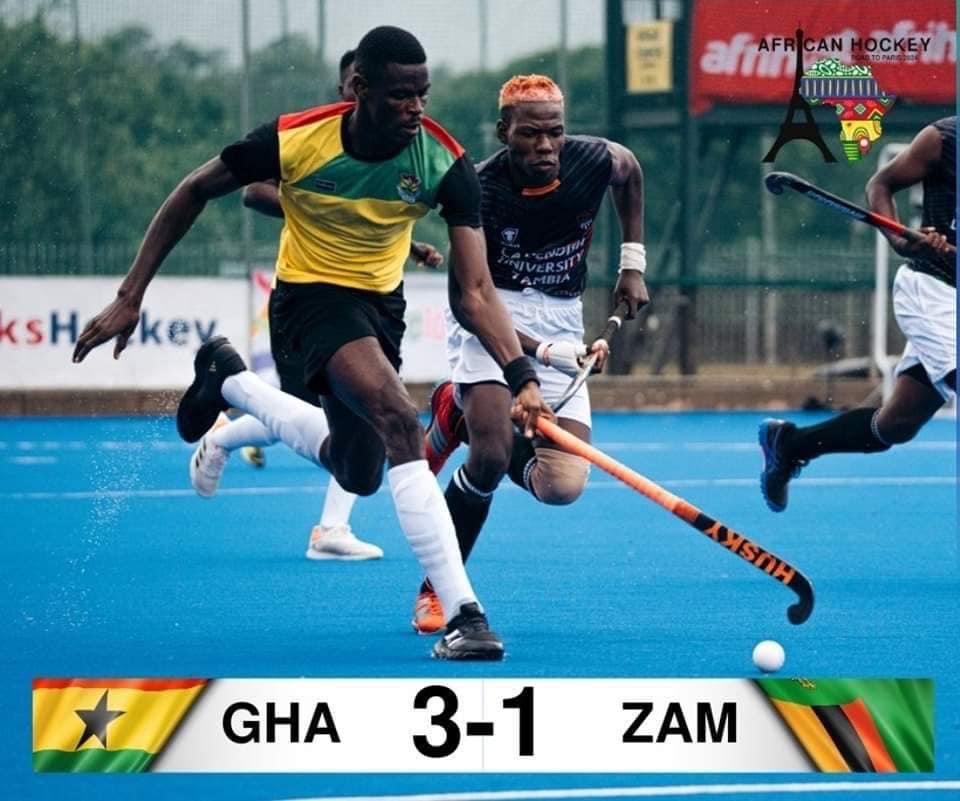 Wiseman Ayettey (@ayetteywiseman) on Twitter photo Ghana off to a flying start on match day one at the ongoing Africa Hockey Olympic Qualifiers. <a href="/FIH_Hockey/">International Hockey Federation</a> <a href="/GhanaHockey/">Ghana Hockey</a> <a href="/LegonKnights/">LegonKnights Hockey Club - GAHACC’21 CHAMPIONS 🏆</a> <a href="/MagongoKenya/">Magongo Kenya</a> <a href="/isports360/">isports360</a> <a href="/SaddickAdams/">Saddick Adams</a> <a href="/garyalsmith/">Gary Al-Smith</a> <a href="/PapaPoku/">Collins Atta Poku</a> Ghana off to a flying start on match day one at the ongoing Africa Hockey Olympic Qualifiers. <a href="/FIH_Hockey/">International Hockey Federation</a> <a href="/GhanaHockey/">Ghana Hockey</a> <a href="/LegonKnights/">LegonKnights Hockey Club - GAHACC’21 CHAMPIONS 🏆</a> <a href="/MagongoKenya/">Magongo Kenya</a> <a href="/isports360/">isports360</a> <a href="/SaddickAdams/">Saddick Adams</a> <a href="/garyalsmith/">Gary Al-Smith</a> <a href="/PapaPoku/">Collins Atta Poku</a>