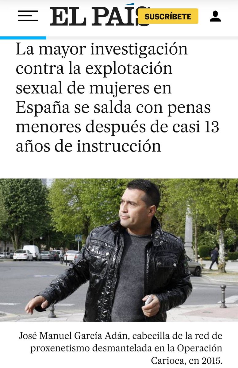 NuriaCSopena's tweet photo. 13 años han pasado desde el operativo policial que abrió la ex jueza de Instrucción 1 de Lugo, Pilar de Lara.
Era la #OperaciónCarioca, la red de prostitución en Lugo, que procesó a 3 proxenetas; dos hombres y una mujer. https://t.co/ePJTvra5Sq