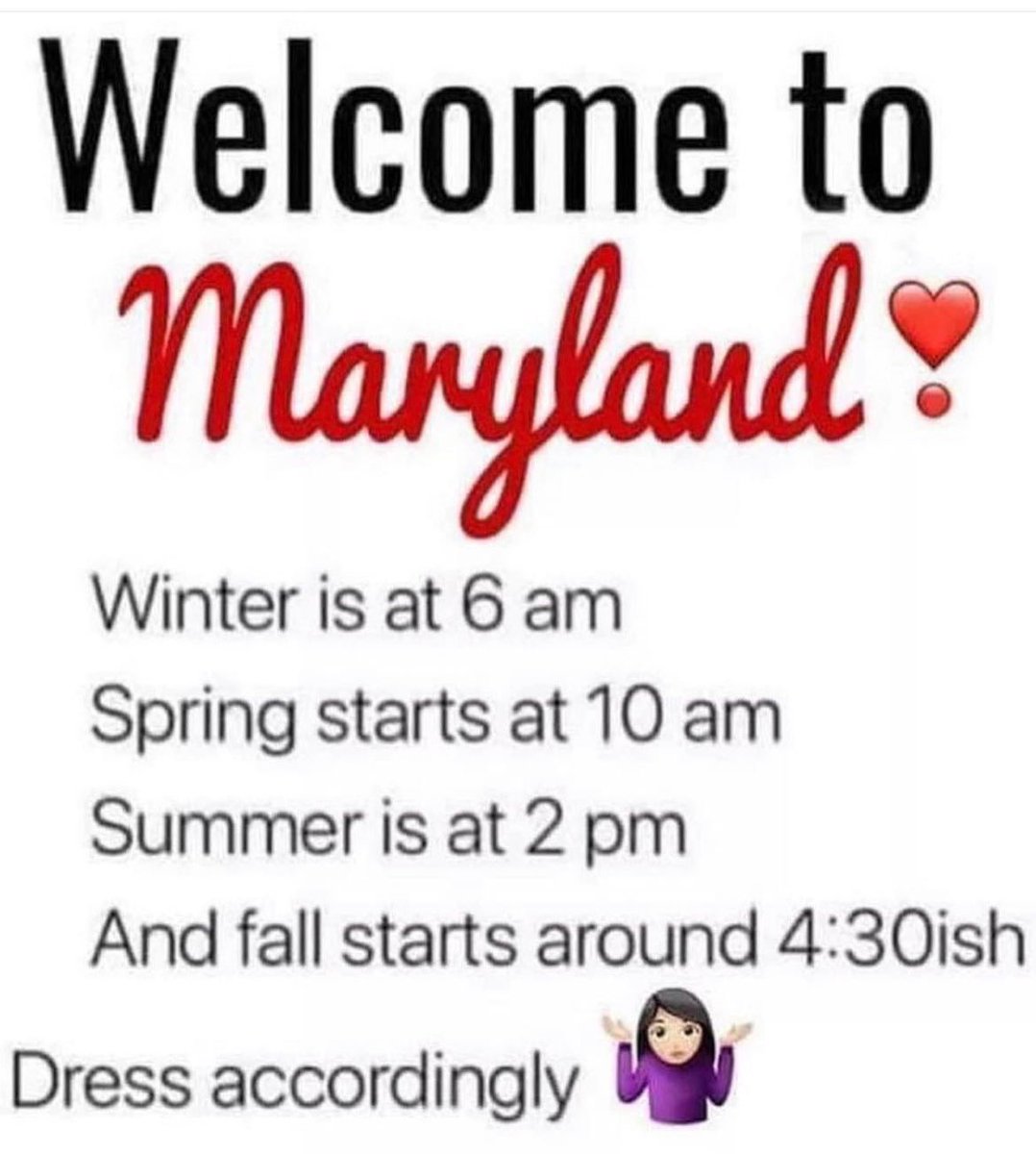 Autumn in Maryland is a wild ride.