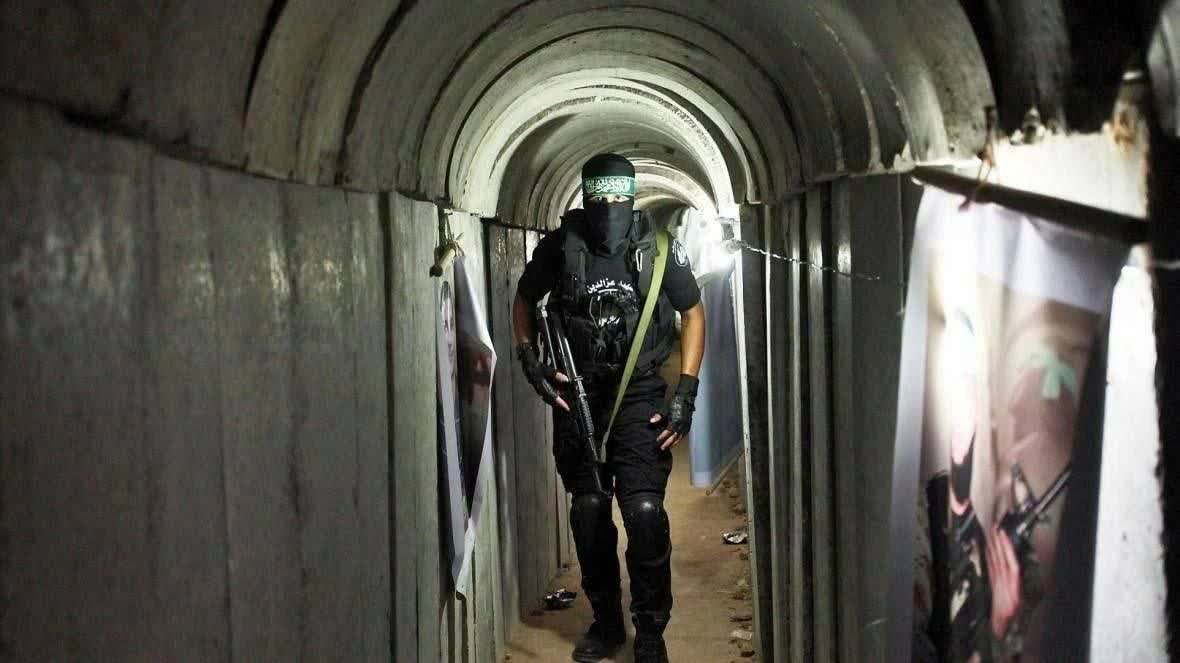 abalfazliam's tweet photo. Hamas shared photos of the tunnels under the Gaza Strip. 

In some tunnels, you can see cars driving. https://t.co/BG50N2Sg3F