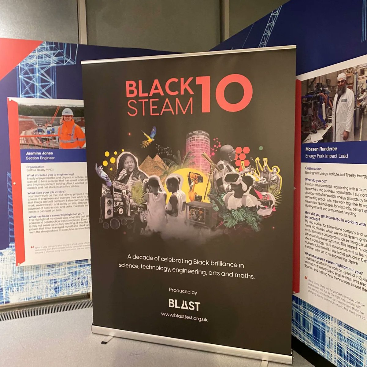 We've had a wonderful time at Black STEAM 10 today. It was great to meet so many current and future innovators! Thanks for having us @blastfestuk