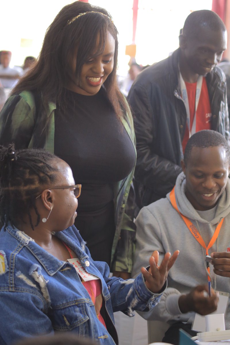 anitarita's tweet photo. As we summarised our last day at the 
@CamtechUganda Hack-a-thon, team of @KatoSamuelCasa @CharolFhidhel @Mafaranga &amp; @MukundaneAble shared light moments with 
@Nadine_Mizero of @WIPO 
 about copyright law in 🇨🇭 
#EquitableHealthCareHack https://t.co/BzGxTg4AcD