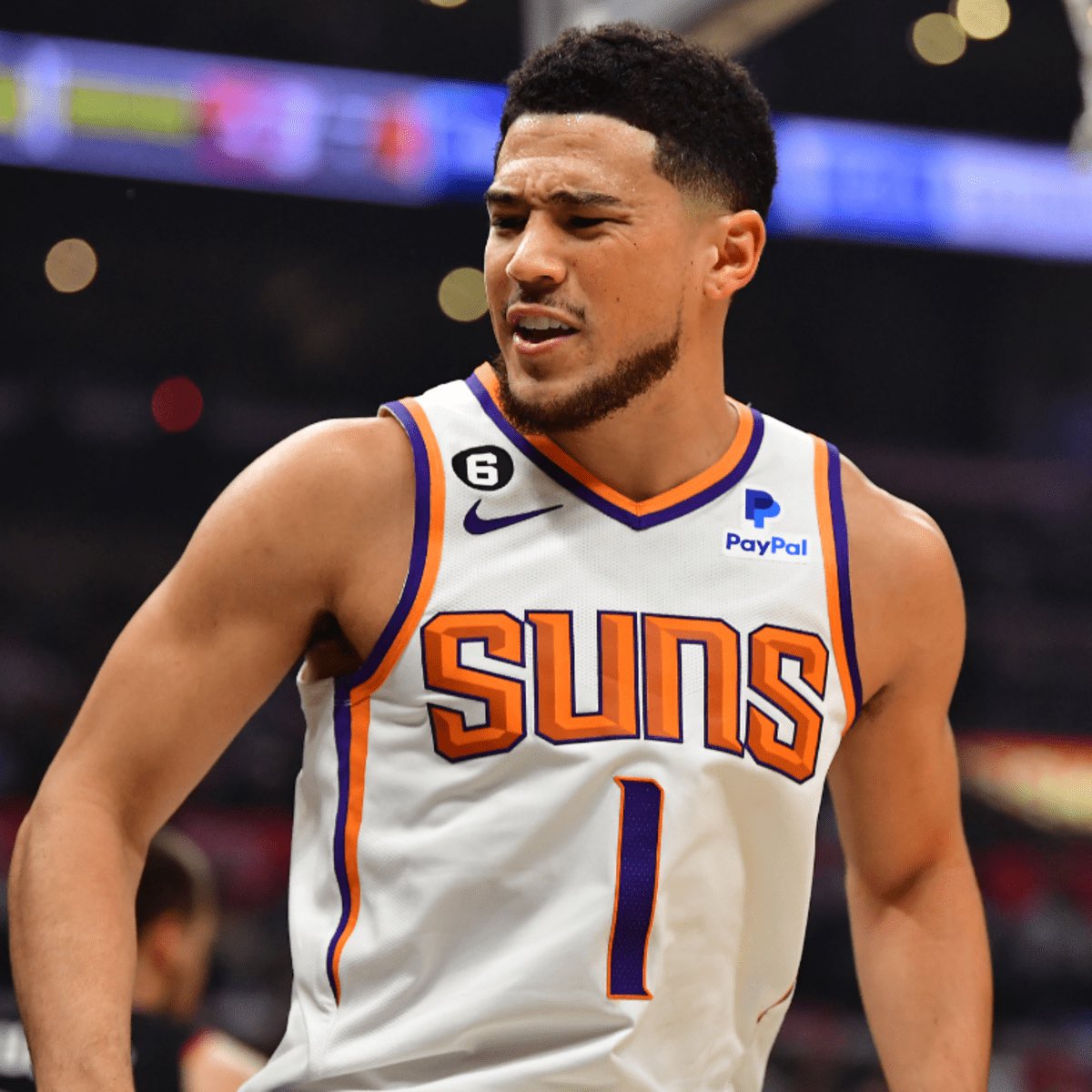 LegionHoops's tweet photo. Devin Booker reveals his all-time starting 5, per @GQSports.

Kobe Bryant
Michael Jordan
Kevin Durant
LeBron James
Hakeem Olajuwon

Thoughts? 👀 https://t.co/XgNk728cU8