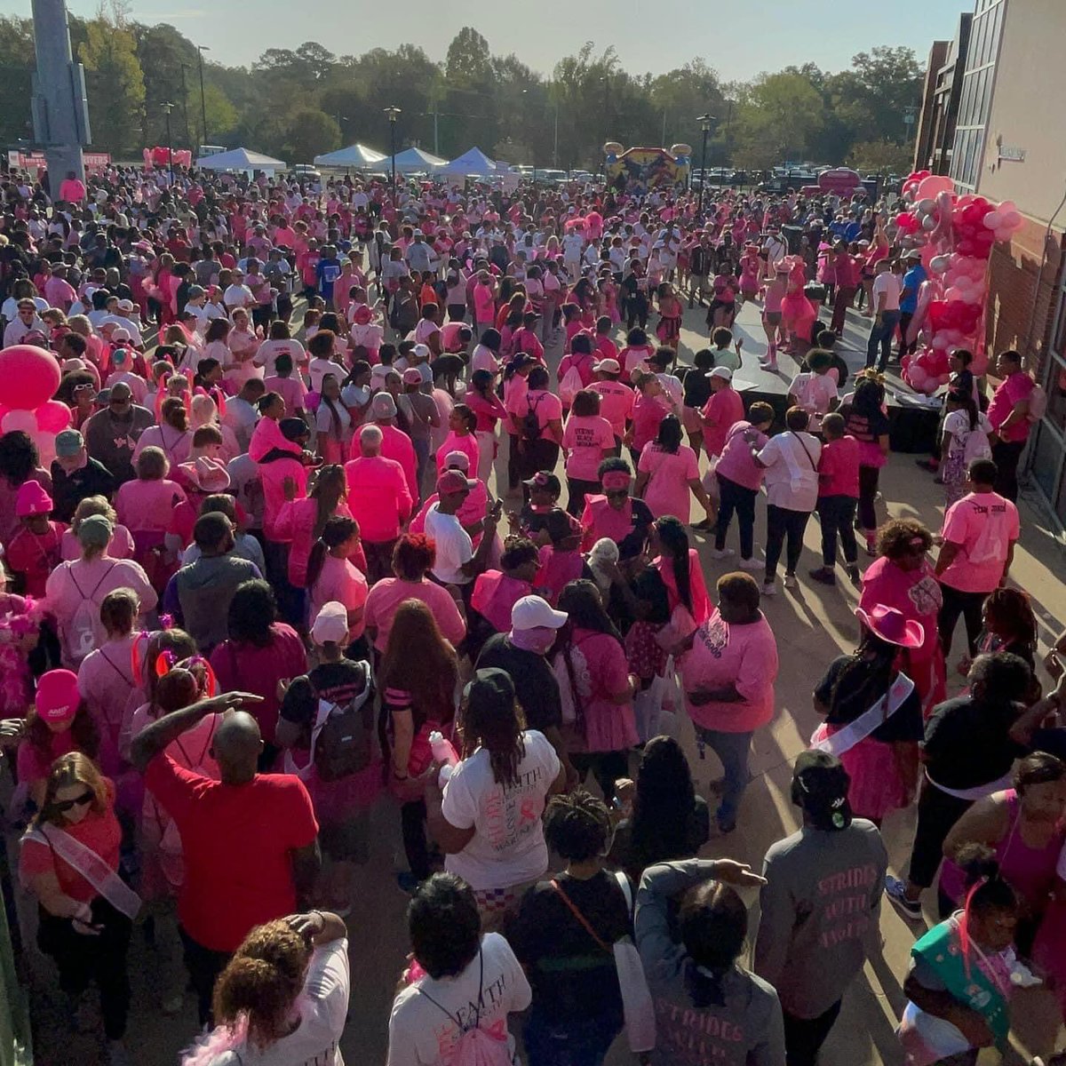 mbraves's tweet photo. One of our favorite days of the year is the Making Strides Against Breast Cancer event at Trustmark Park! Saturday we celebrated with supporters and cancer survivors! 🎉 💕🎀

#BreastCancerAwareness 
#makingstridescentralms https://t.co/CRKBJZT1kl