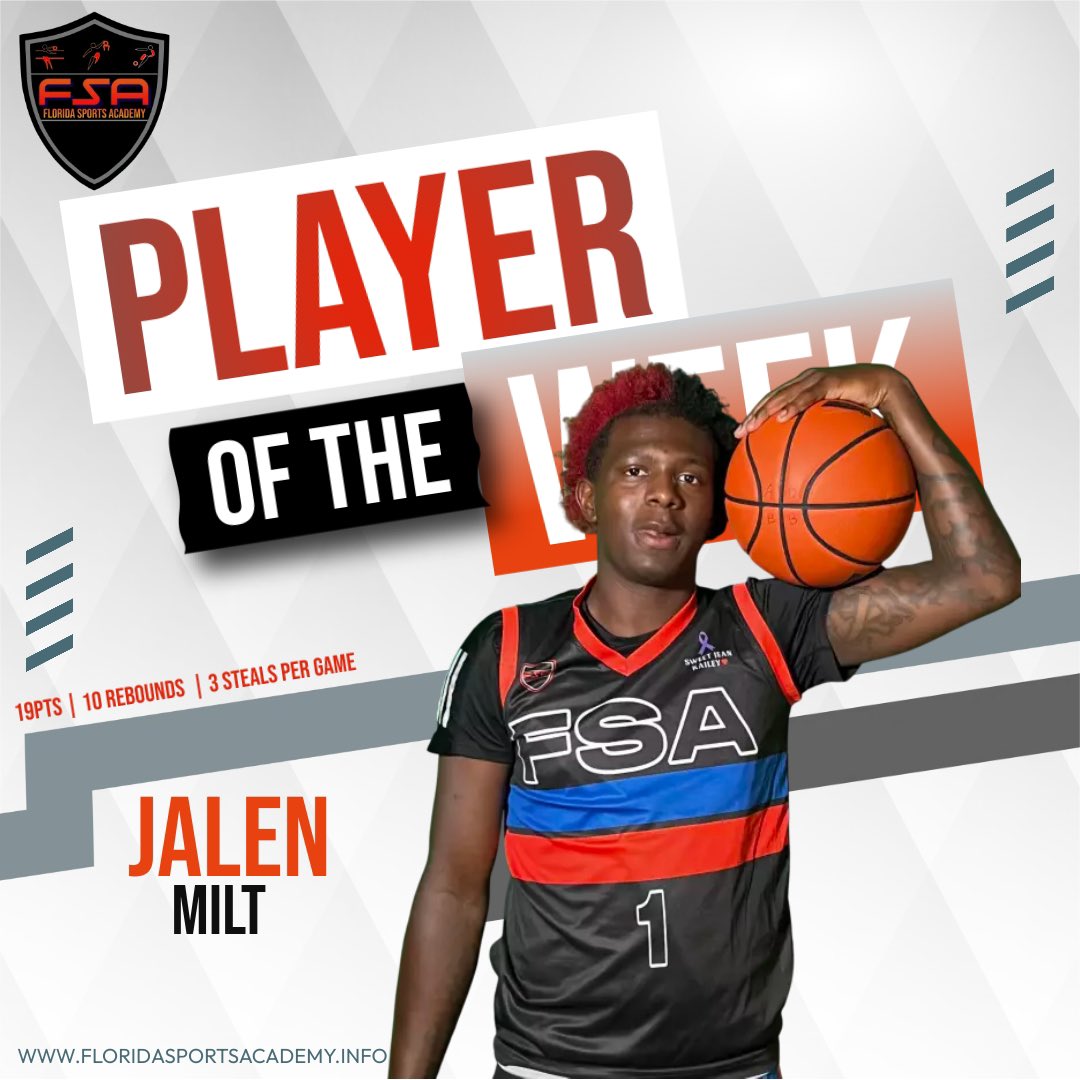 Co player of the week <a href="/JalenMilt1/">Jalen Milt</a> … coaches we told you he could stuff the stat sheet!!!!