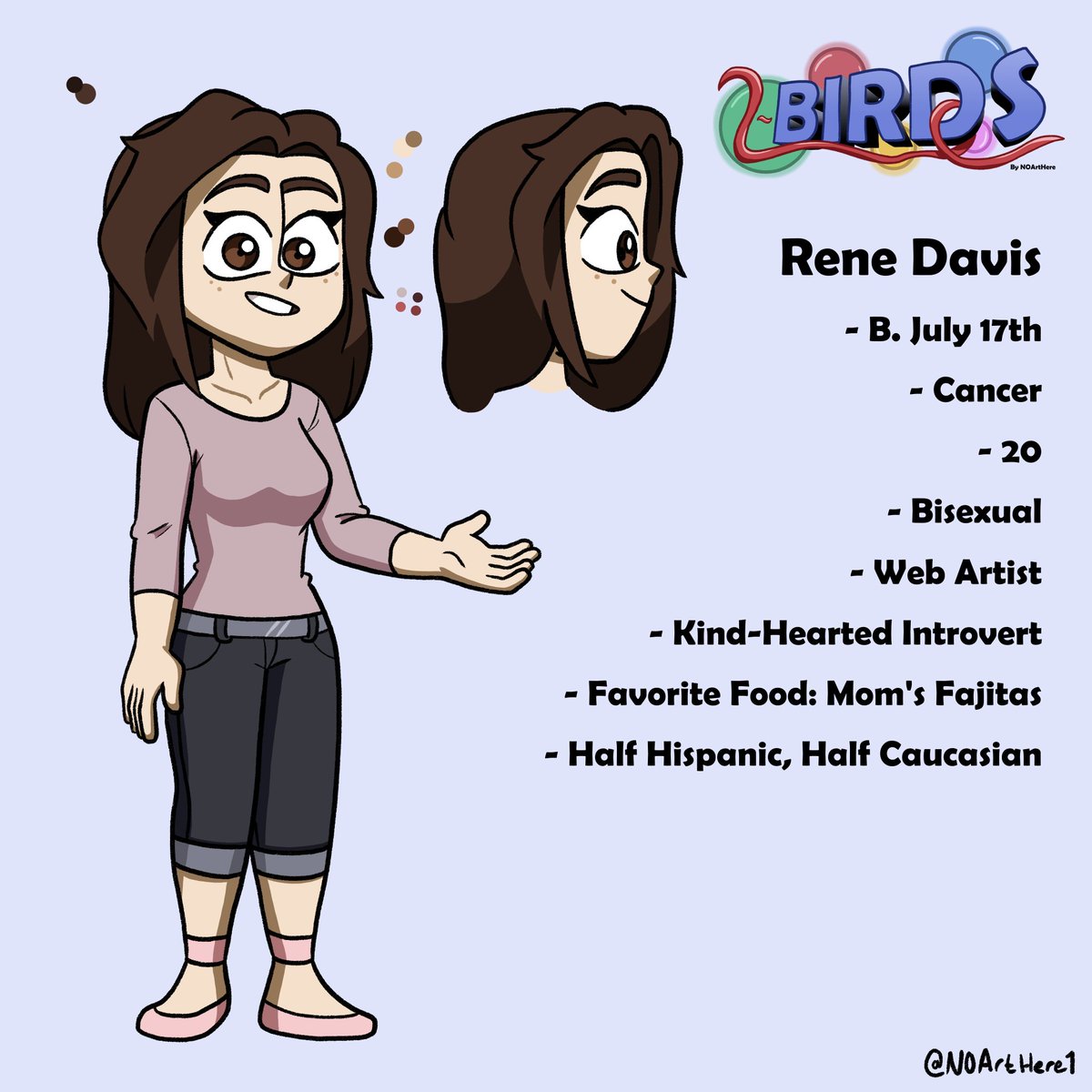 NOArtHere1's tweet photo. First Character Model - Rene Davis
.
#LBirds #ReneDavis https://t.co/Jkt9zwcZk6